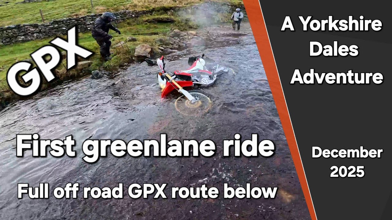Трасса Falling in Yorkshire Fords плюс GPX-маршрут по проселочной дороге