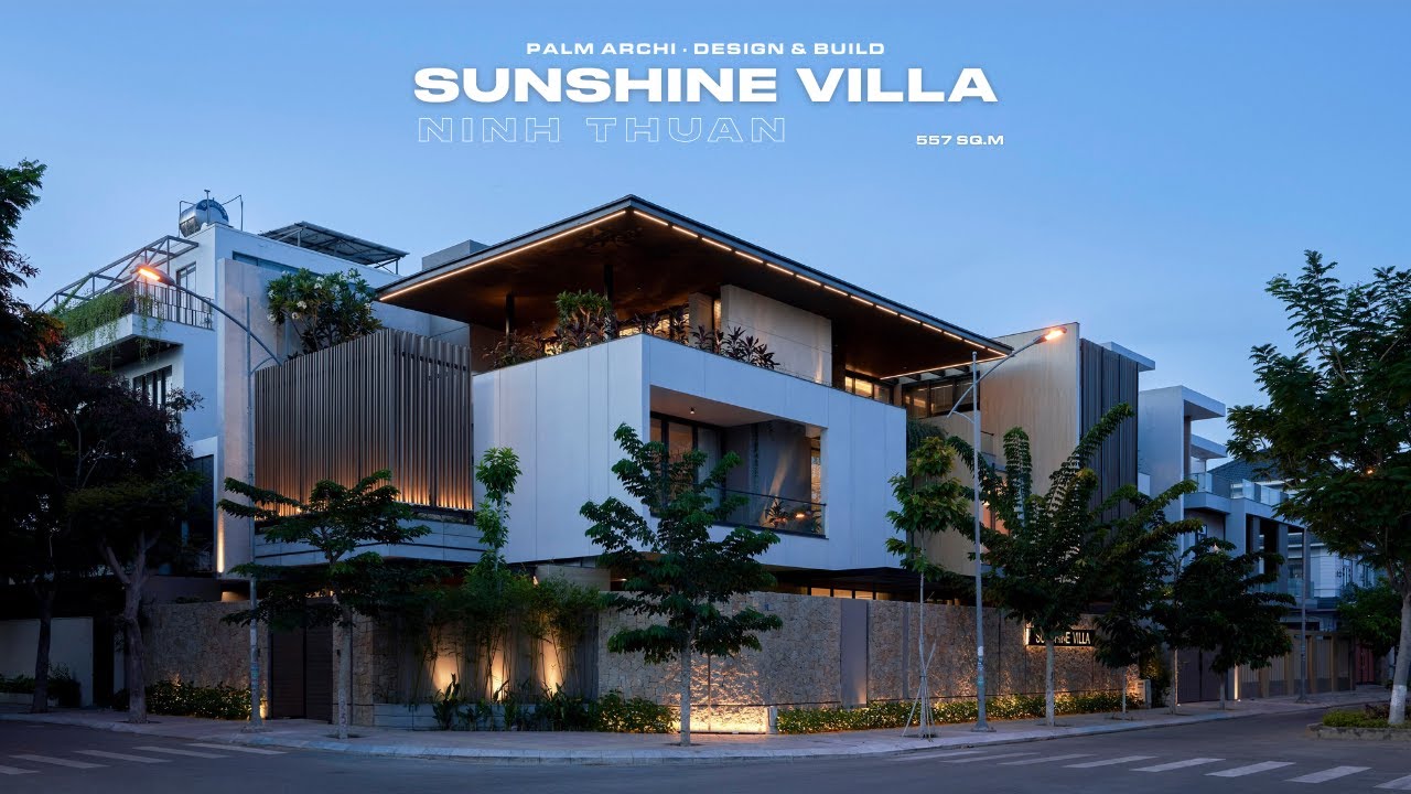 BIỆT THỰ NGHỈ DƯỠNG SUNSHINE VILLA | PALM ARCHI