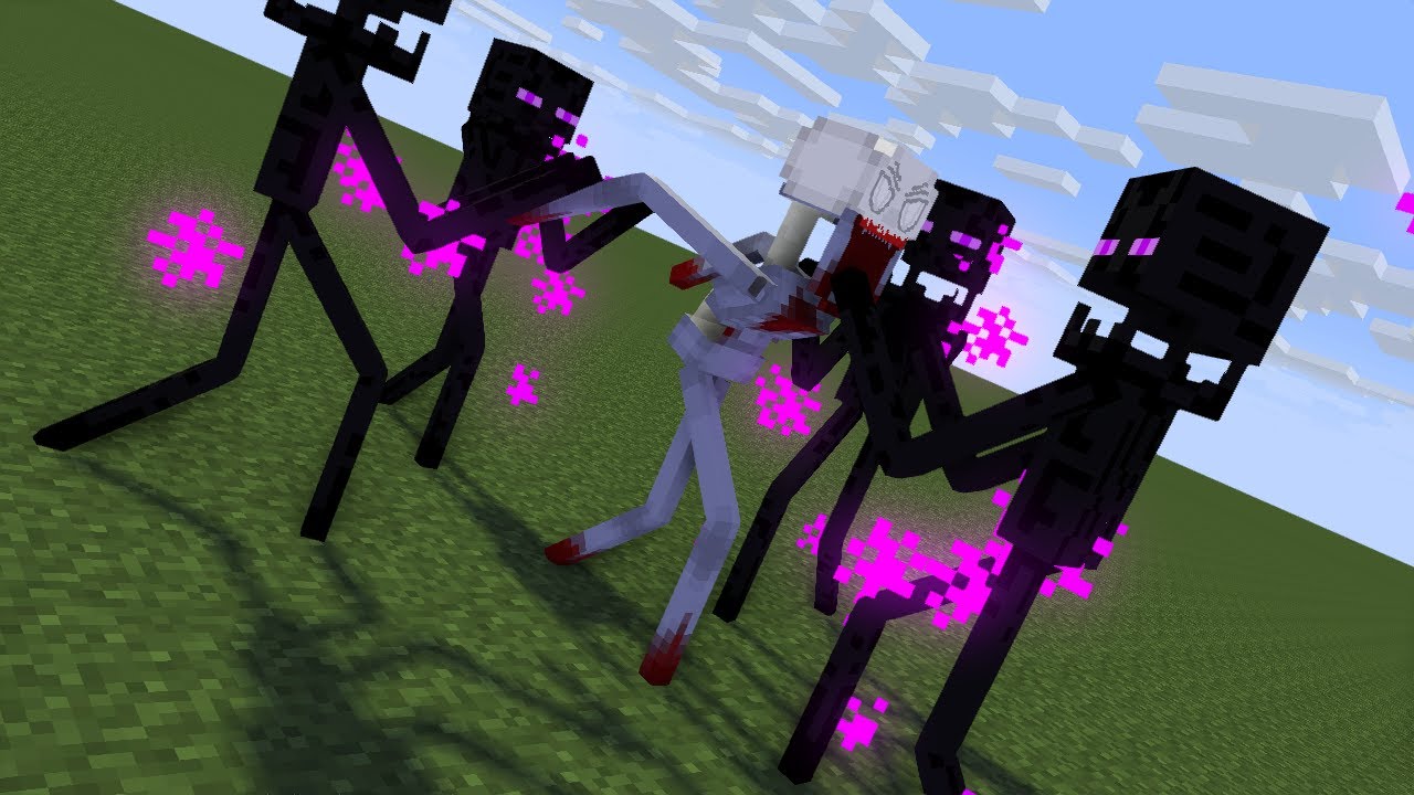 TigerEye35 | SCP-096 vs 4x Endermen [Season 2, Episode 53]