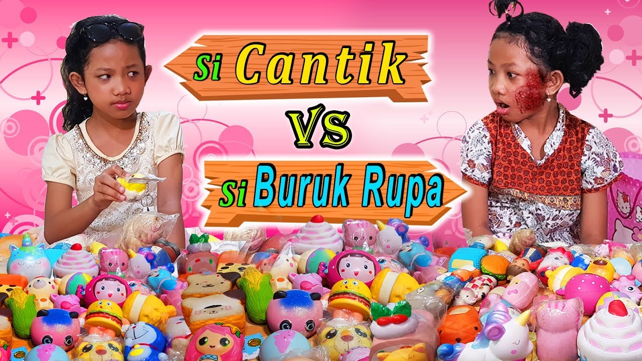 Si Cantik dan Si Buruk Rupa | Homesale Squishy Dunia Dinda