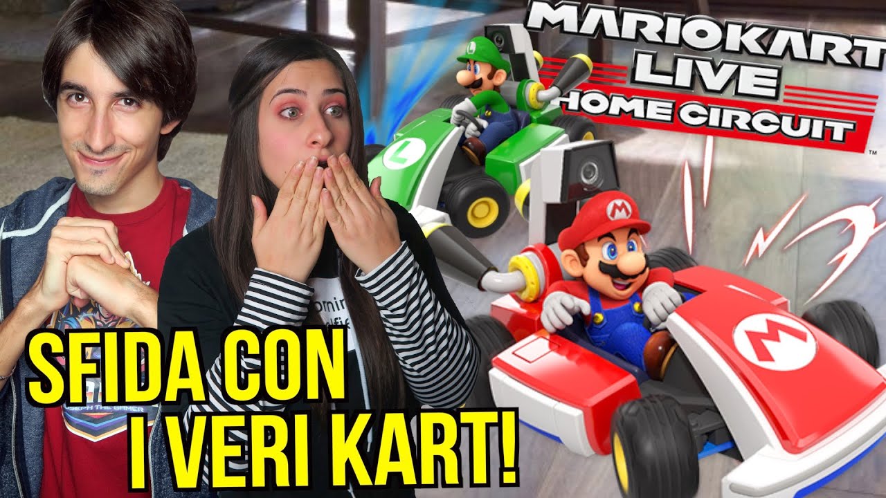 SFIDO GIOSEPH con i VERI KART di SUPER MARIO 🏎 MARIO KART Live Home Circuit @GiosephTheGamer |Francy