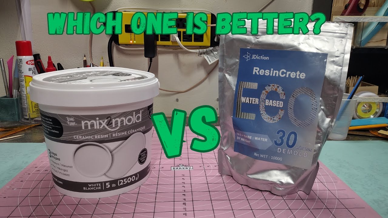 Сравниваем Mix2Mold и ResinCrete!