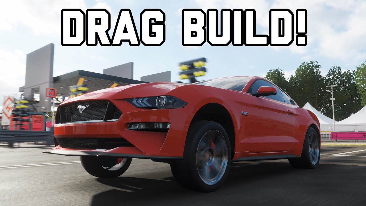Forza Horizon 4|| 2018 Mustang Drag Build (Tune + Build)