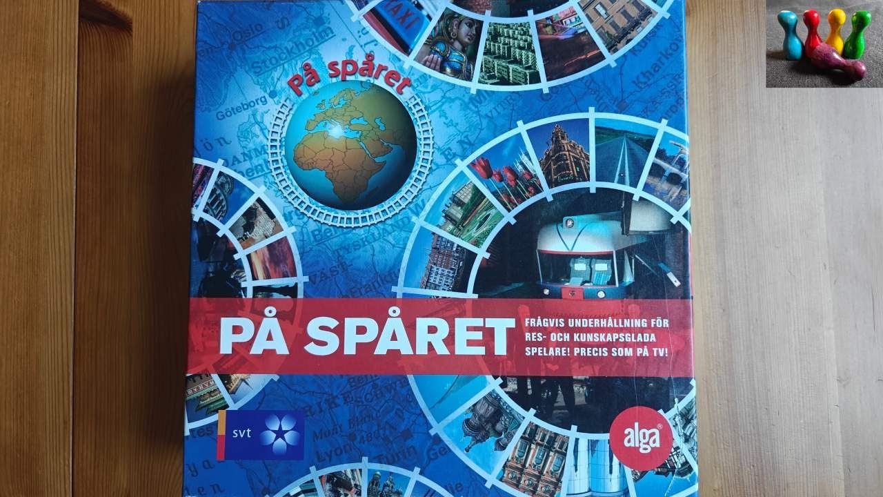 Så spelar du PÅ SPÅRET - Regler & tips