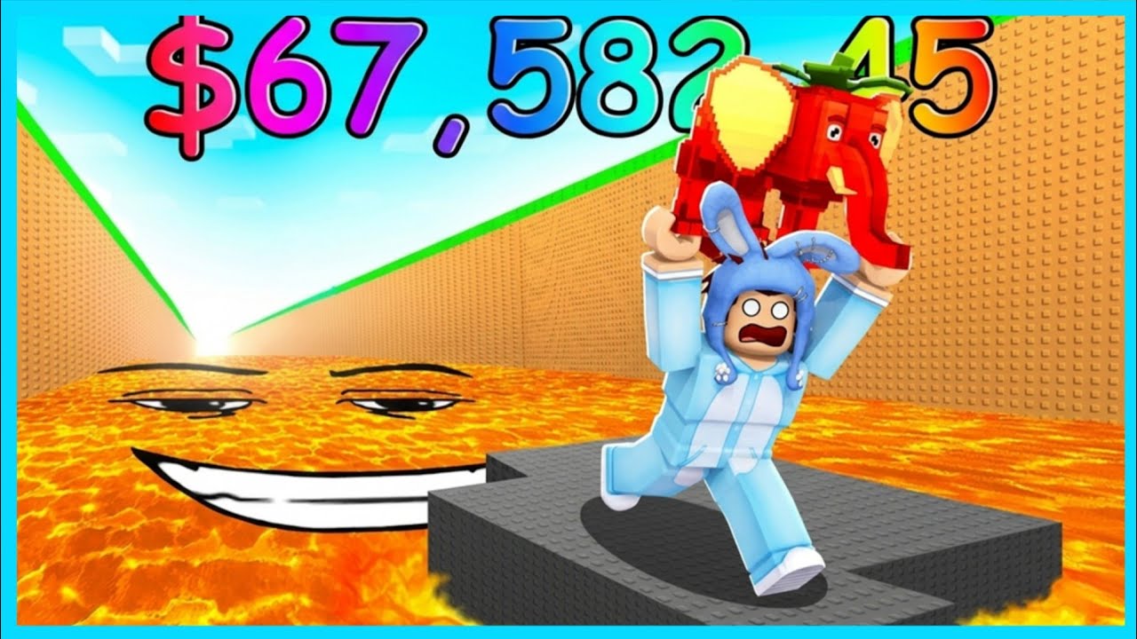 MIPAN & ZUZUZU LEWATIN RINTANGAN BANJIR LAVA UNTUK MENDAPATKAN BRAINROT! ROBLOX