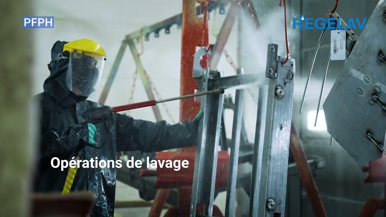 POSTE FIXE PHOSPHATATION POUR CABINE DE LAVAGE - REGELAV -
