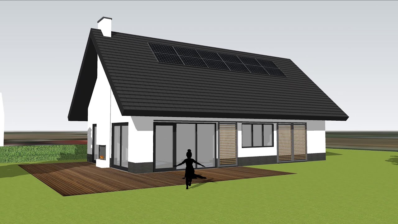 Mooie witte schuurwoning