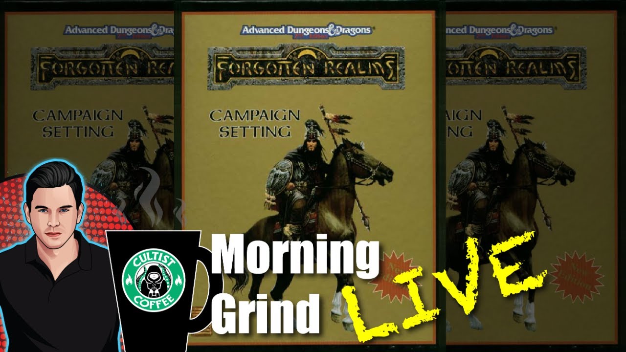 Forgotten Realms Campaign Setting - AD&D Boxed Set - Morning Grind # 037 (5 Dec 2022)