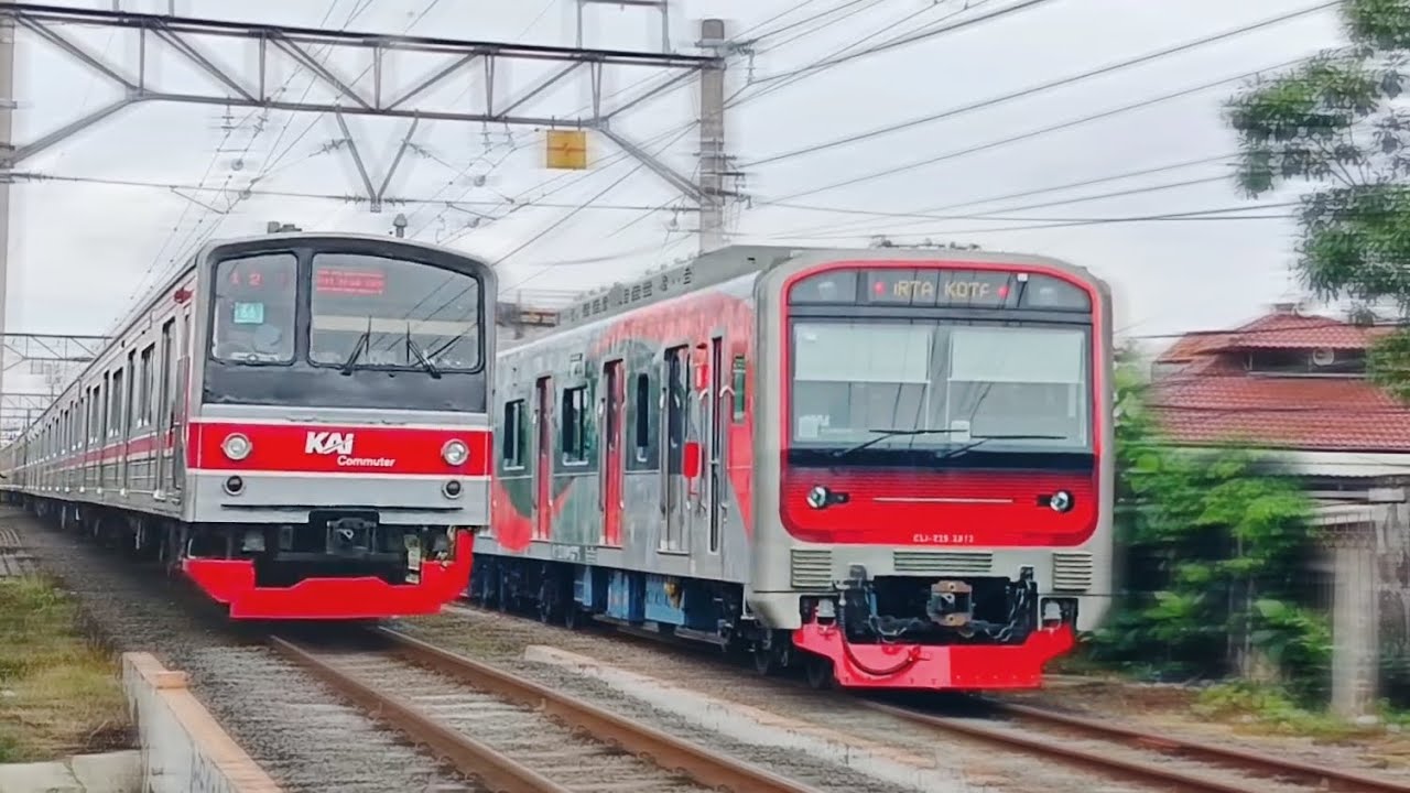 Hunting KRL JR 205 - INKA CLI 225 - CRRC - TM6000 Ramadhan 
