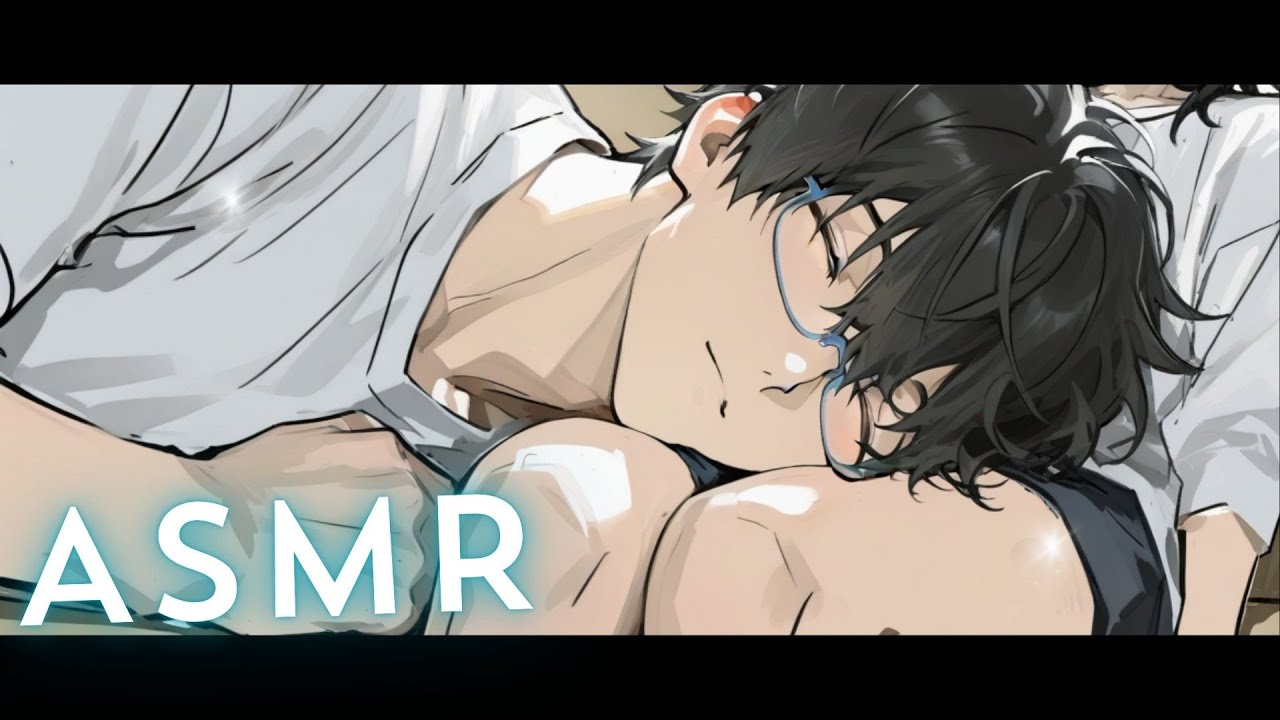 [ASMR/KU100] 膝枕でしか寝てくれない徹夜明けの彼氏 [ シチュエーションボイス ]
