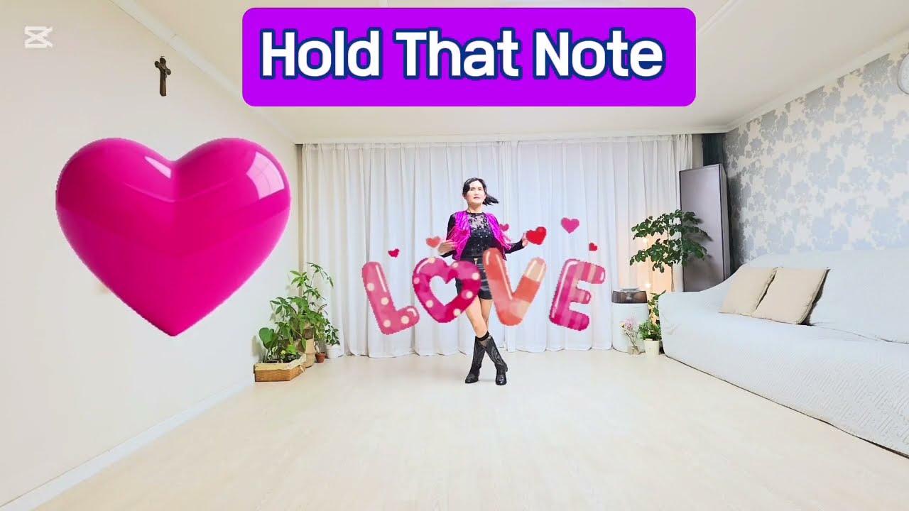 Hold That Note 홀드댓노트 Linedance/Level:Improver 