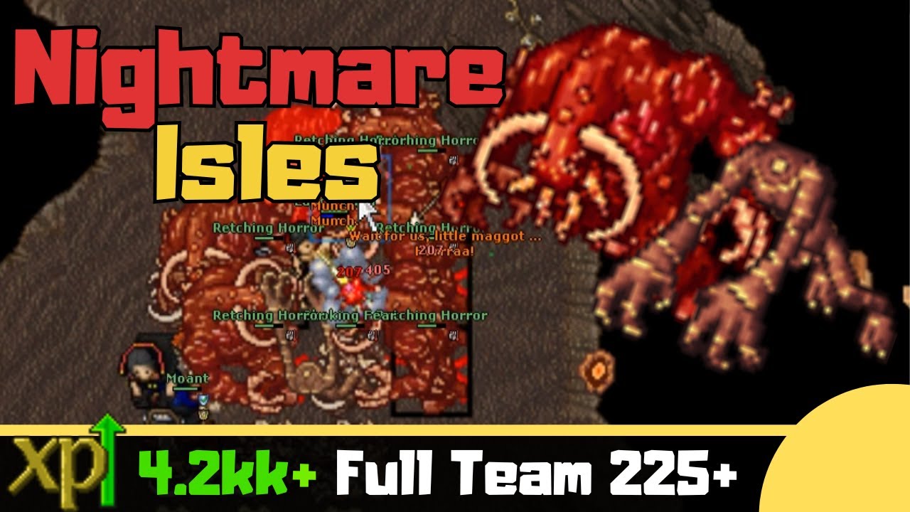 TH 225+ Nightmare Isles [Where to team hunt]