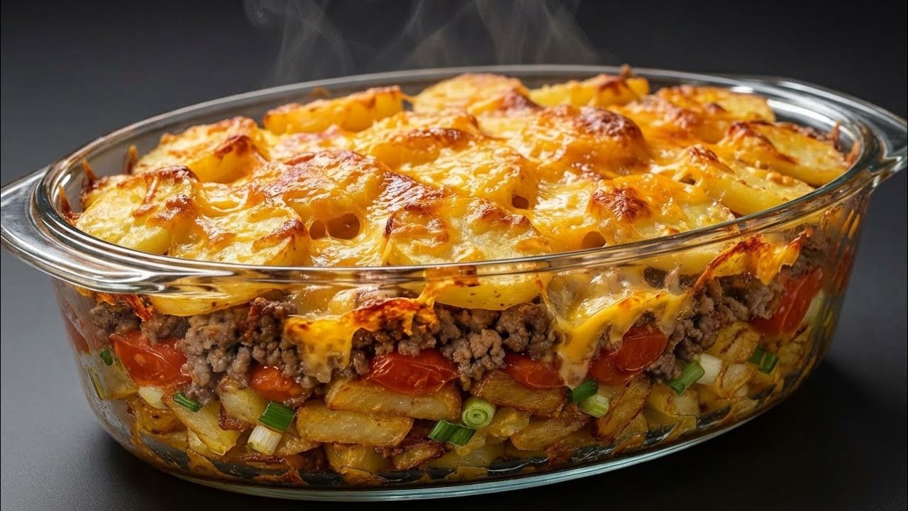 Dieses Auflaufrezept kennt niemand! Opas Kartoffelauflauf in 10 Minuten!