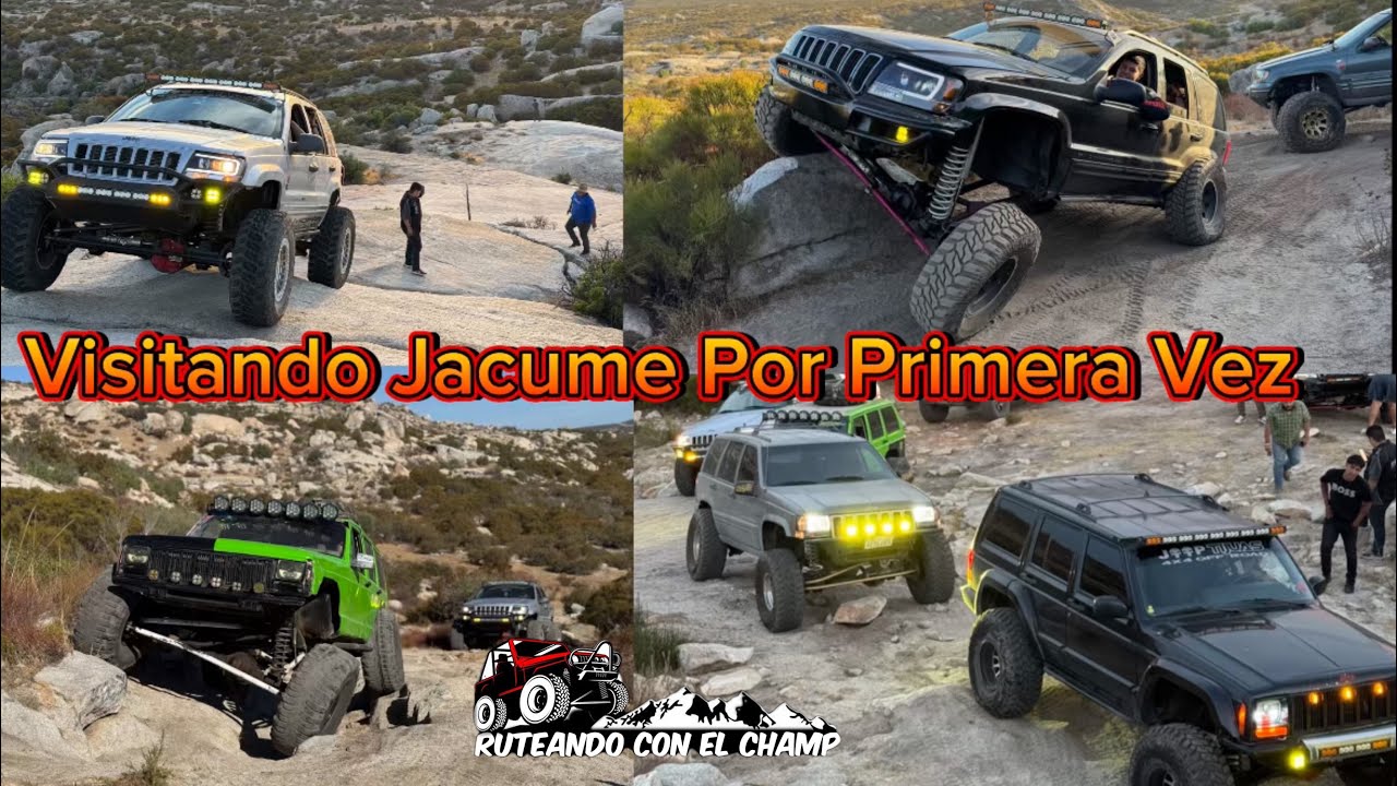 VISITANDO POR PRIMERA VES JACUME-Ruteando con el champ