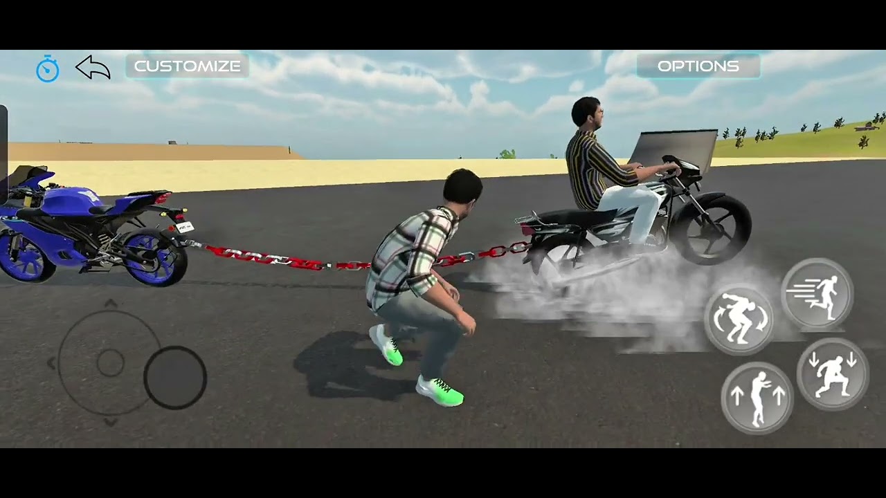 RS Rider Bike vs spalandar 🤣😨| Spalandar and RS Bike Race😨 | MR GAMER 01 #gameplay 