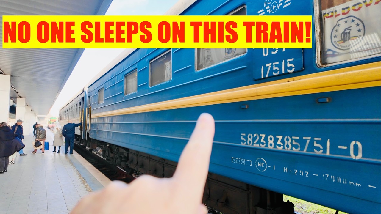 Bucharest to Chisinau: THE WORST TRAIN JOURNEY OF MY LIFE - I LOVED IT!