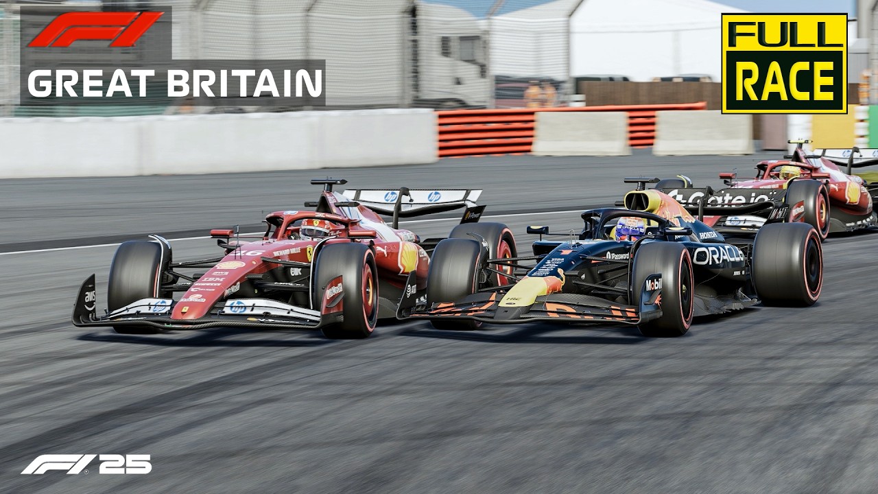 British Grand Prix F1 2025 Season Full Race F1 25