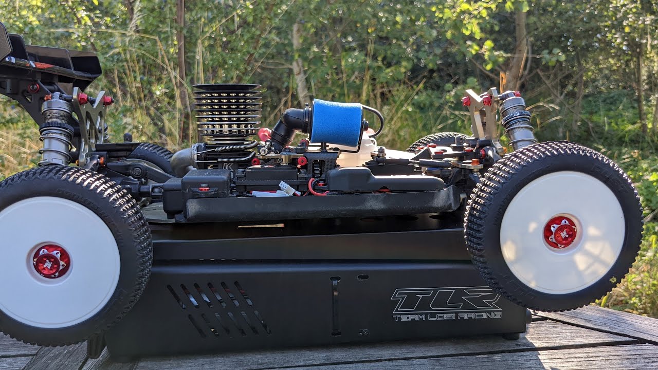 TLR 8ight x elite premier démarrage du moteur ARGUS K3