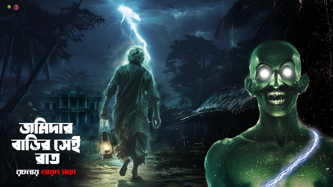 জমিদার বাড়ির সেই রাত । গ্রাম বাংলার  ভূতের গল্প । Gram Banglar Vuter Golpo Horror । Suspense