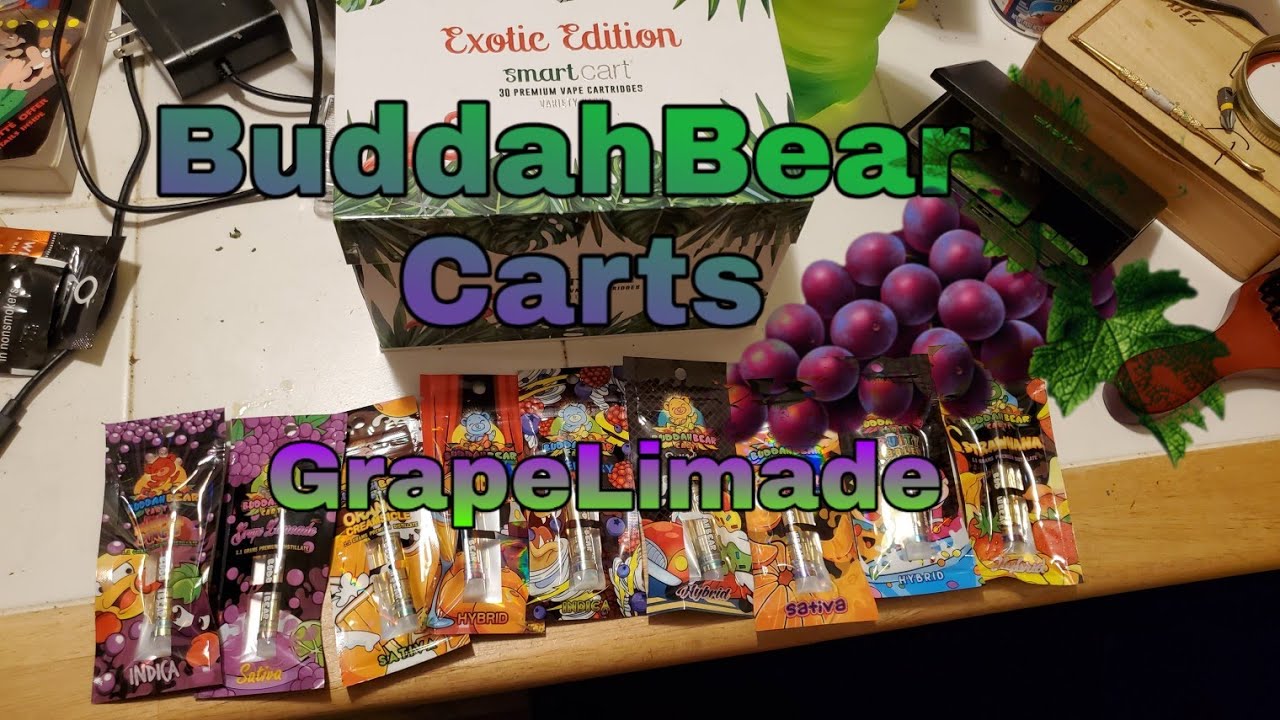 #BuddahBearCarts Buddah Bear Carts 2019 Grape Limeade #SeeMyStruggle #CartReviews