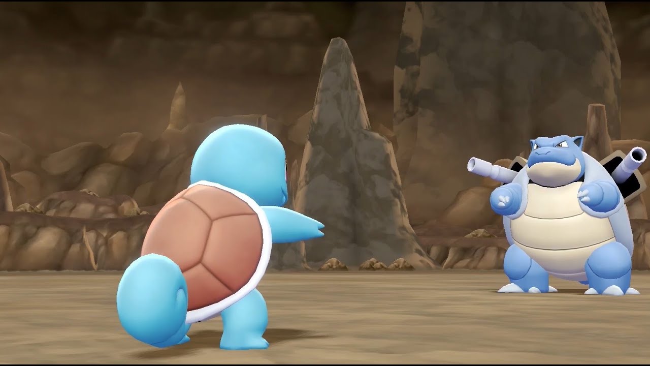 Squirtle Vs. Blastoise on Victory Road! Let's Go, Pikachu! Pt. 39