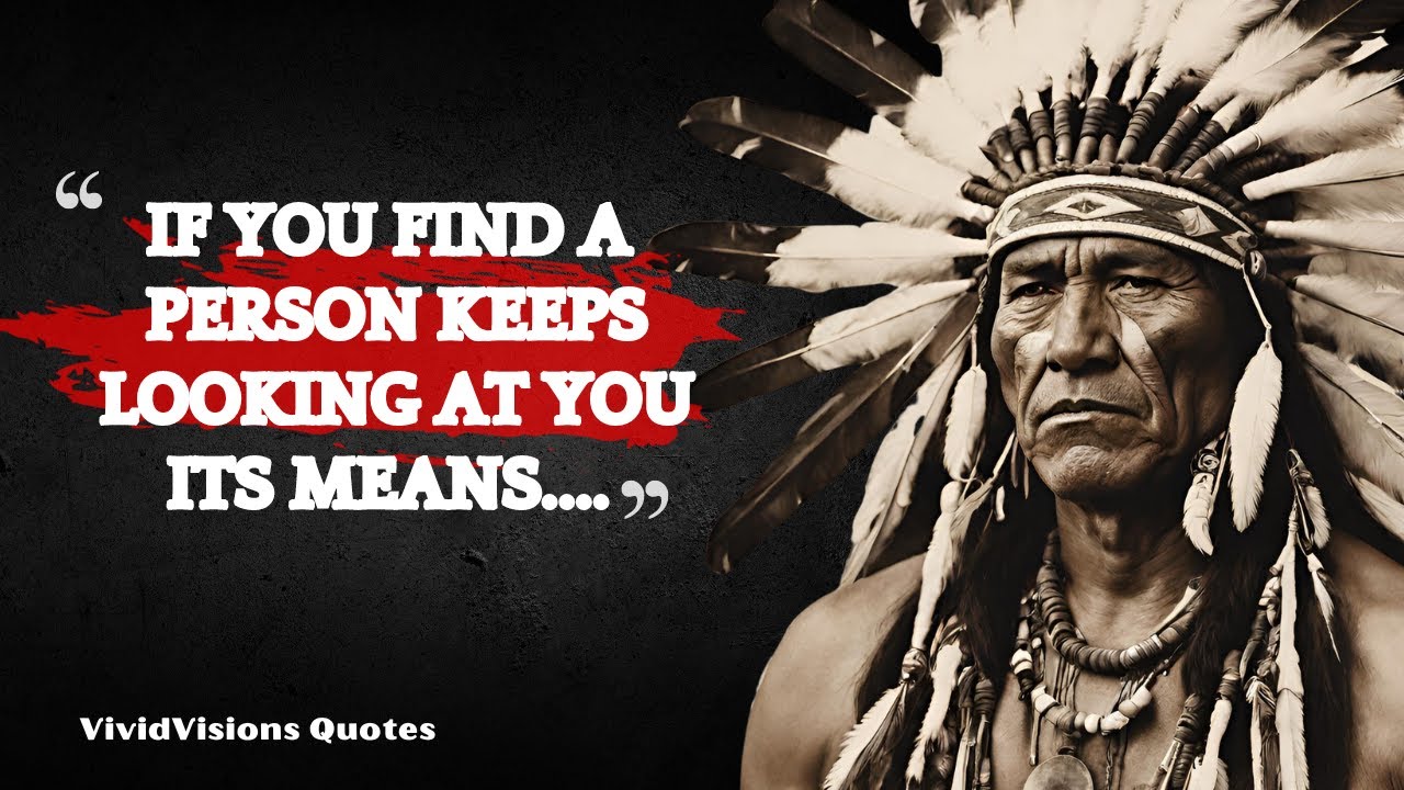These Native American Proverbs Are Life Changing