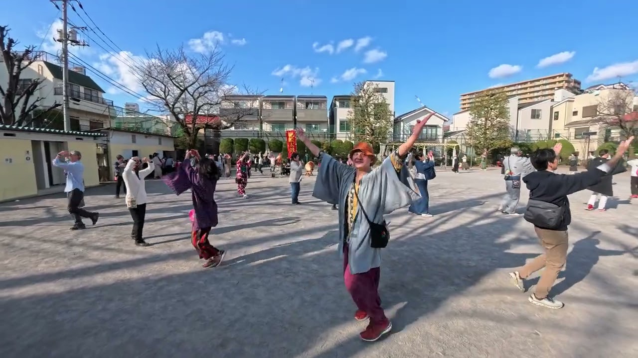 荒川音頭　荒川盆踊り会13　2026年2月22日　真土公園盆踊り　東京都荒川区