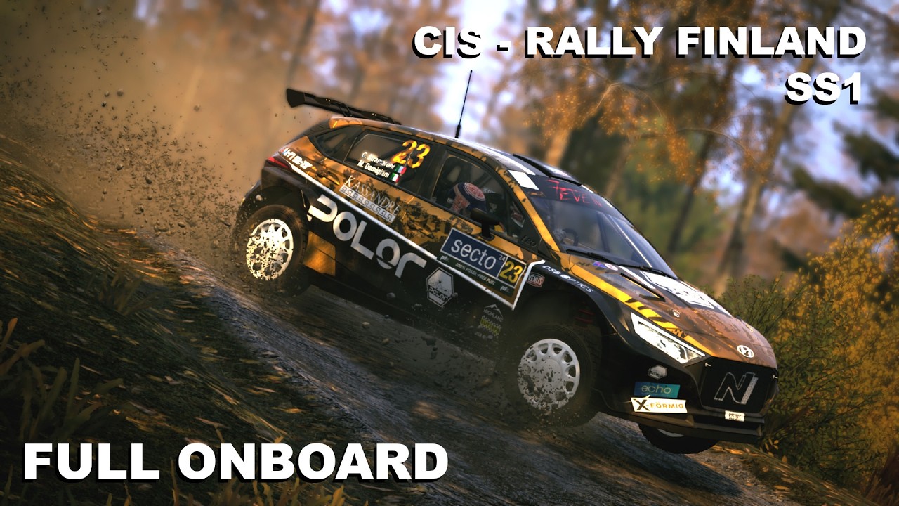 Full Onboard - SS1 Alexiron8 - CIS WRC2 Club Rally Finland | EA Sports WRC