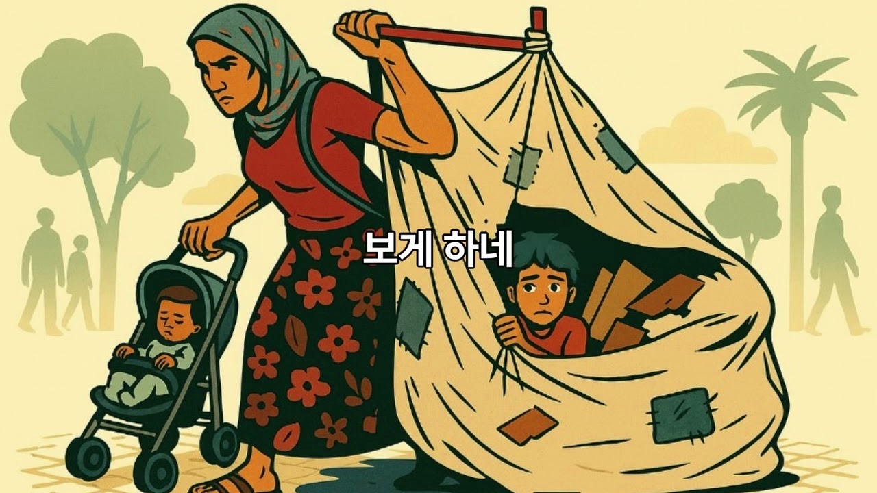 고난이 슬픈이의 슬픔을 보게 하네