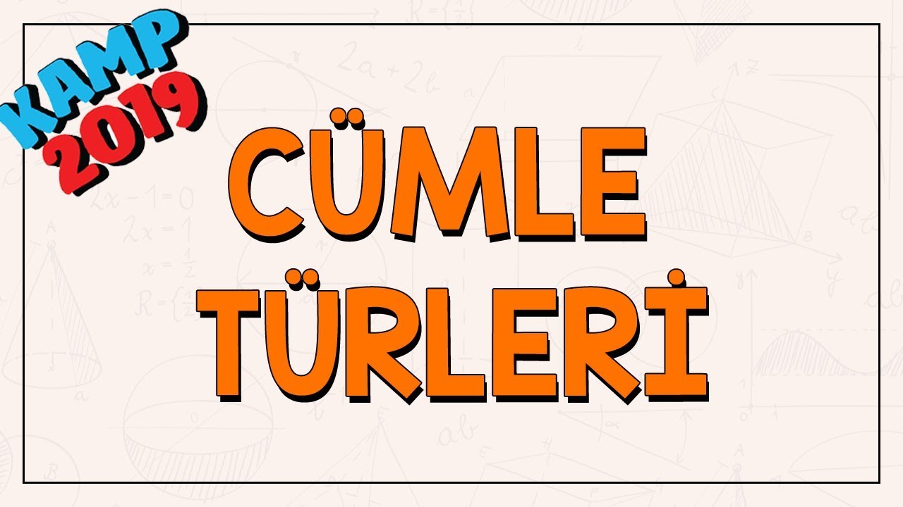 Cümle Türleri