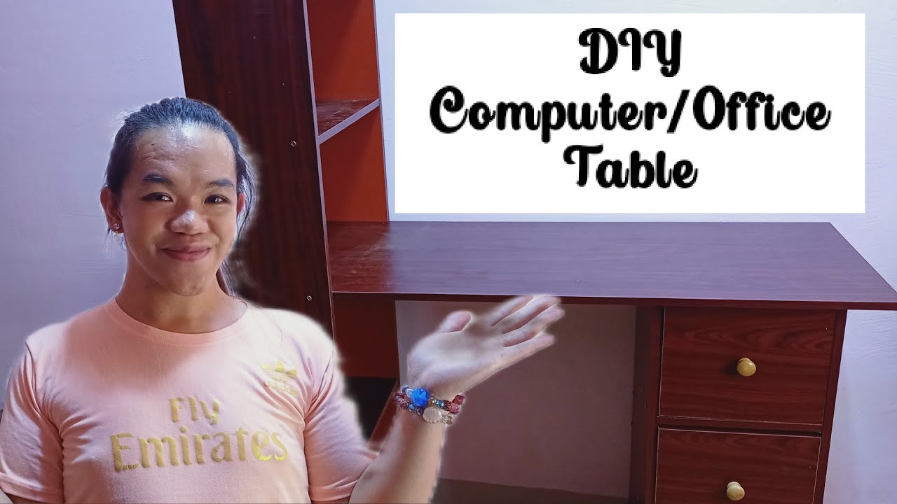 Unboxing & Assembling DIY Computer/Office Table|Vlog 94