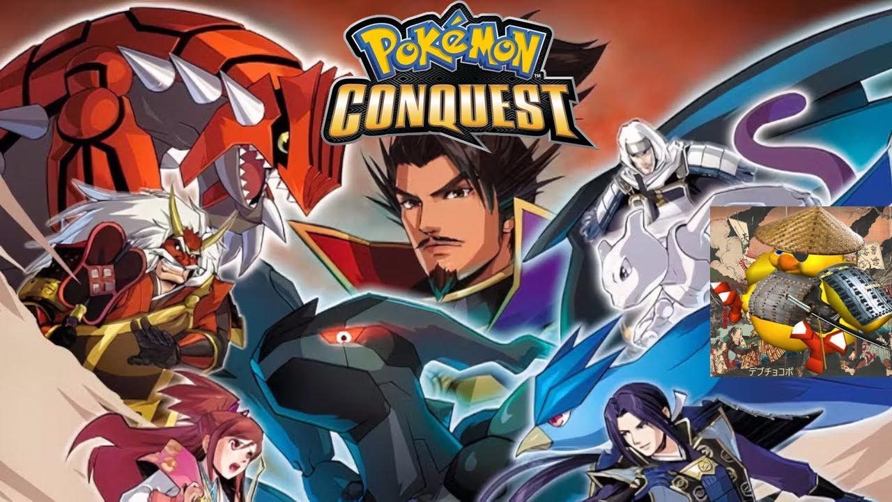Pokemon Conquest first play! A TacticsRPG based on Nobunaga's Ambition x Pokemon! *READ DESCRIPTION!