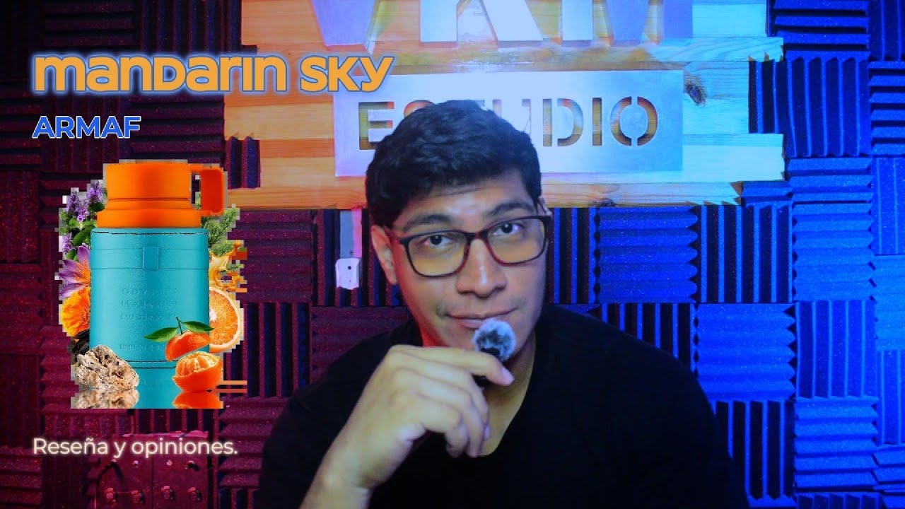 🍊🔥 Así huele un hombre limpio, dulce y peligroso | Mandarin Sky de Armaf