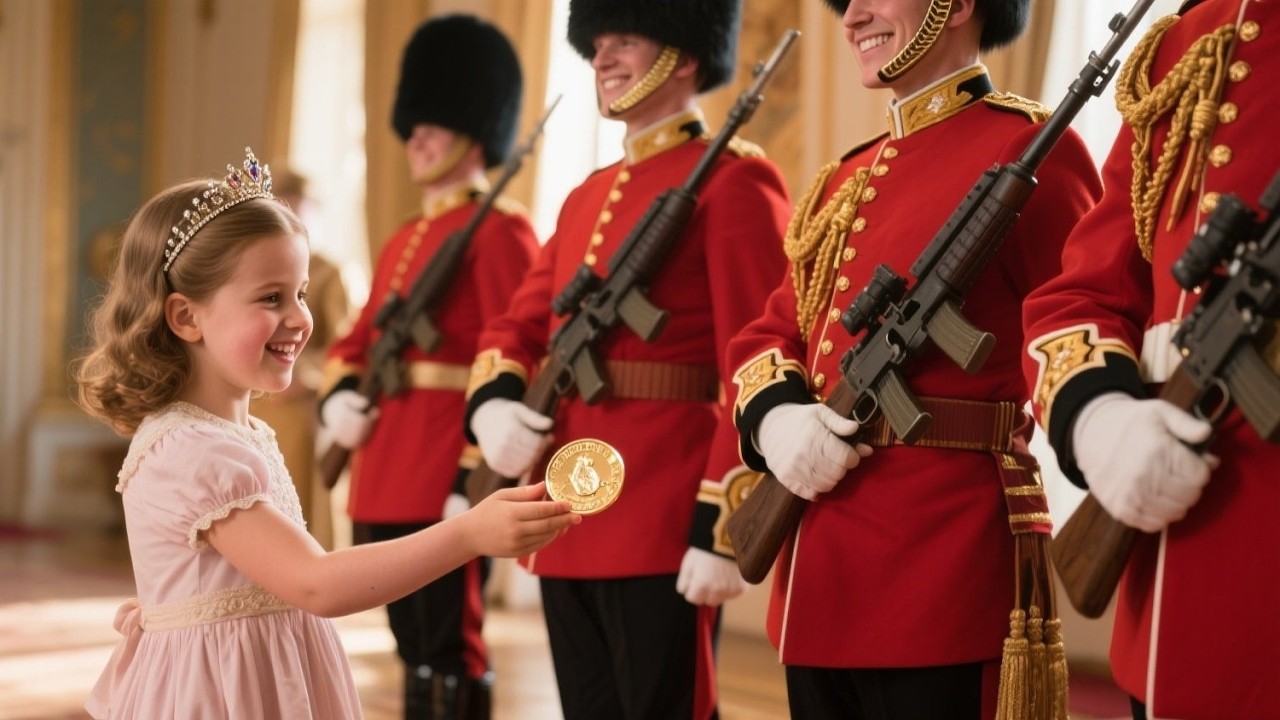 Royal Tradition Meets Adorable Gesture: Princess Charlotte Rewards Guards With Challenge Coins