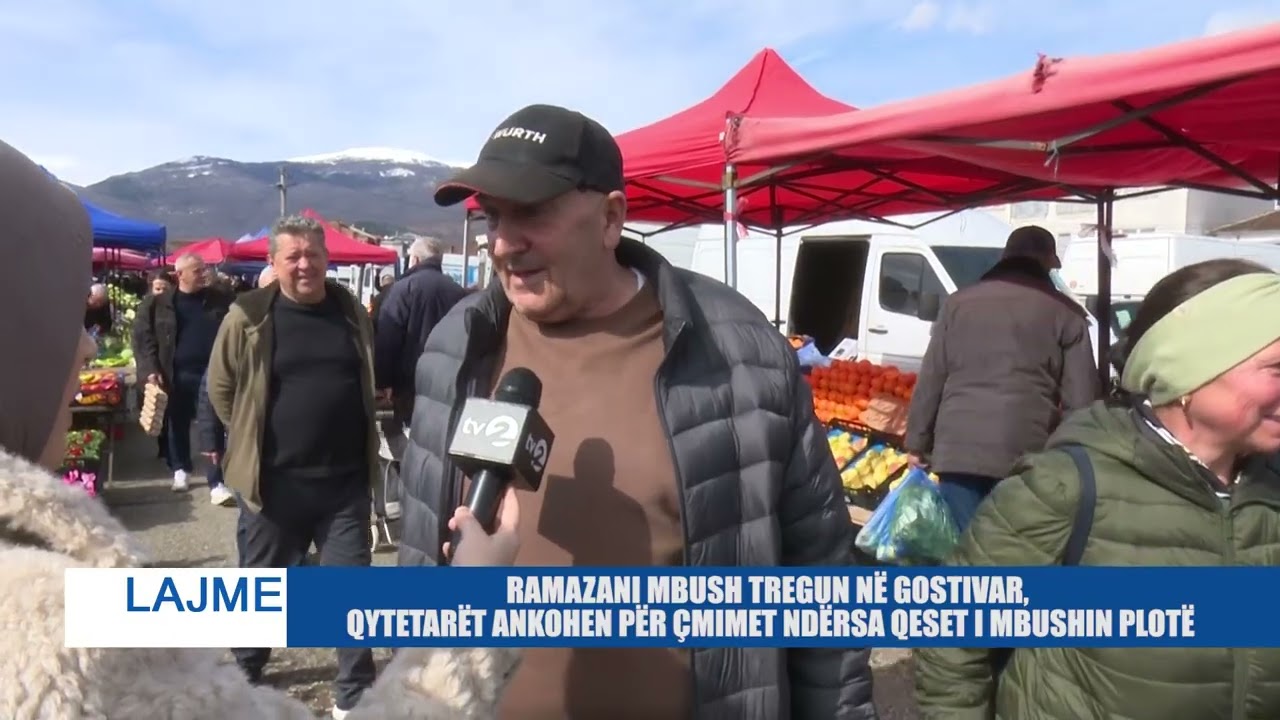 RAMAZANI MBUSH TREGUN NË GOSTIVAR, QYTETARËT ANKOHEN PËR ÇMIMET NDËRSA QESET I MBUSHIN PLOTË
