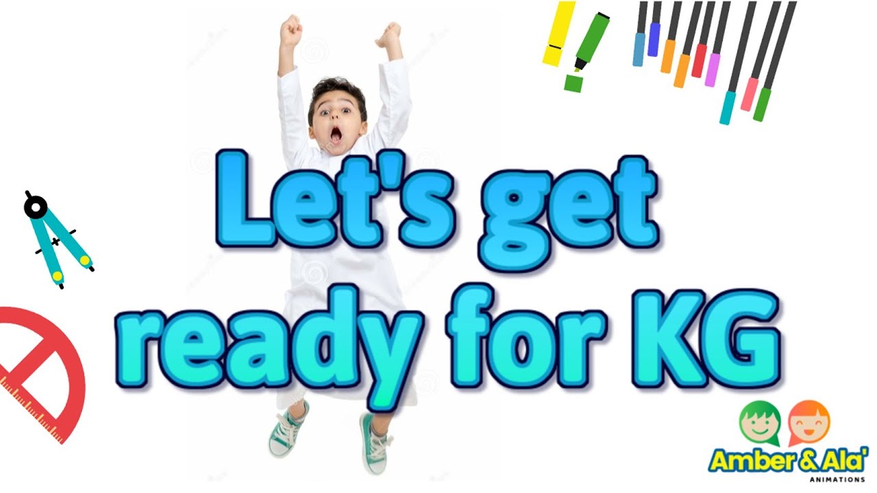 Let's get ready for KG - Translated into Arabic Language