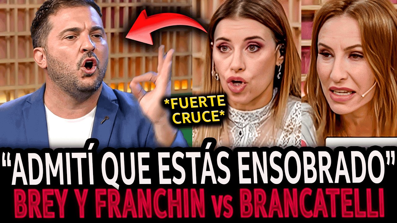 ¡FUERTE CRUCE BREY vs BRANCATELLI en TELEFE tras CRITICAS a MILEI
