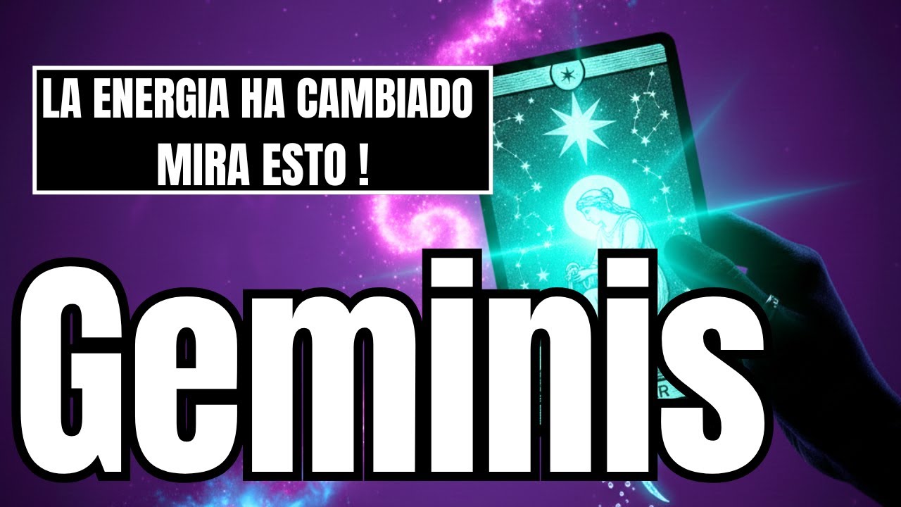 GEMINIS♊ABRE BIEN LOS OJOS ESTO ESTA A PUNTO DE PASARTE QUIERAS O NO !