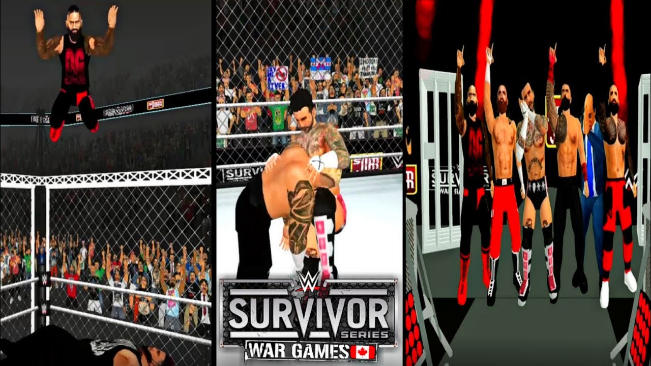 WR3D 2K24:| JIMMY SPLASH JACOB TO THE TABLE |THE OG BLOODLINE & CM PUNK WIN AT SURVIVOR SERIES 2024|
