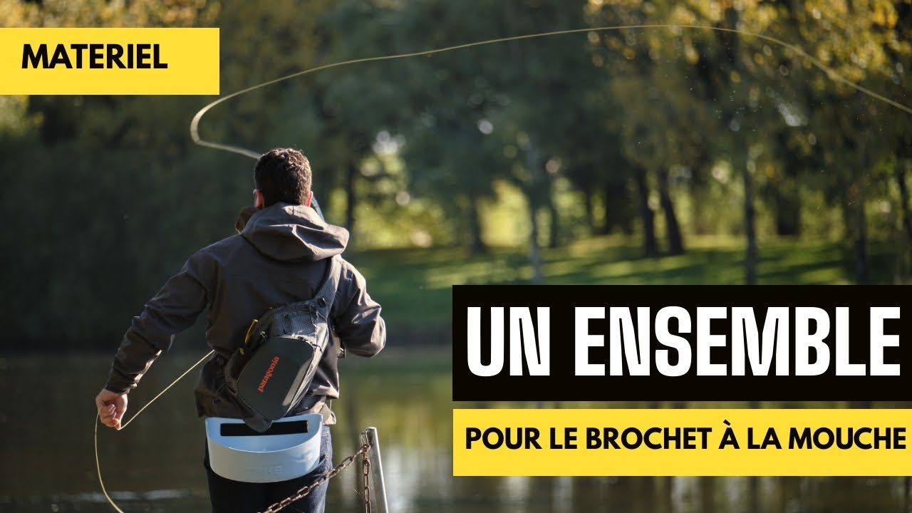Pêche des carnassiers à la mouche : un super ensemble canne + moulinet + soie + bas de ligne