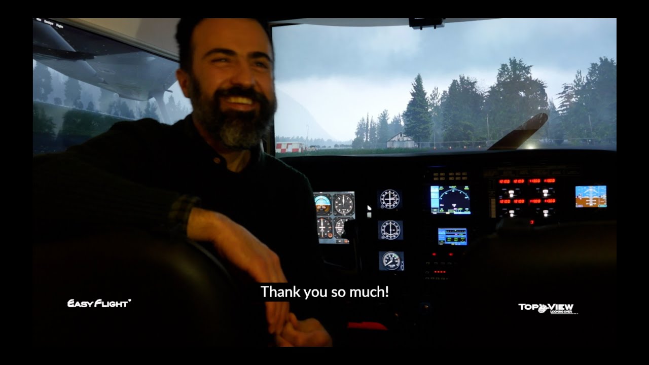 TopView Easy Flight - Cockpit Simulator - Use Case: 