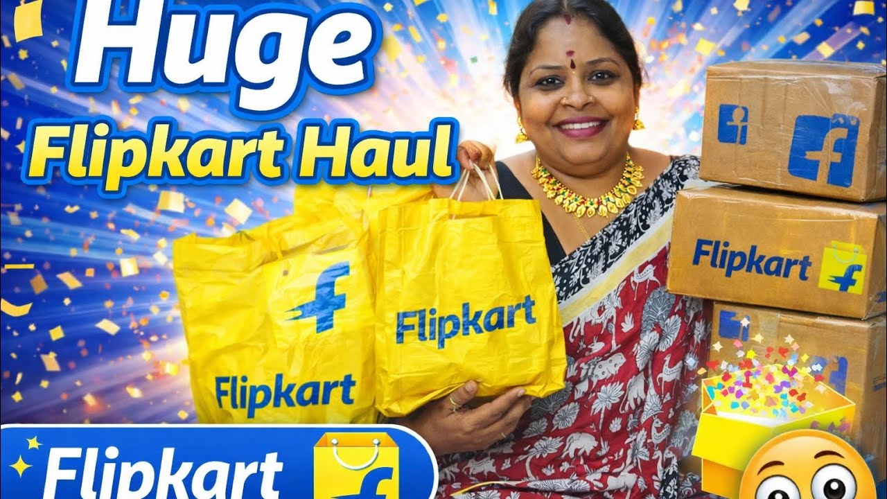 Huge *FLIPKART* haul🛍| Yellamey budget ulla irukura products😳