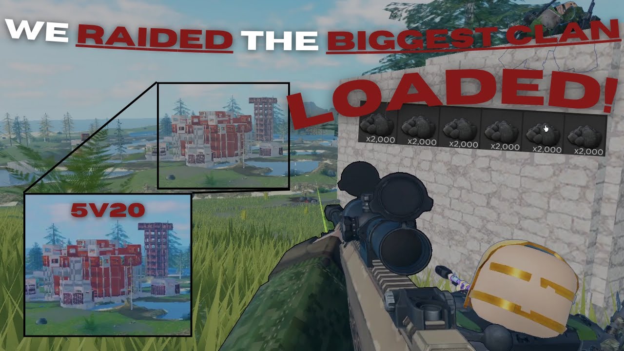 HOW WE ONLINE RAIDED THE BIGGEST CLAN... (Movie) - Fallen V5