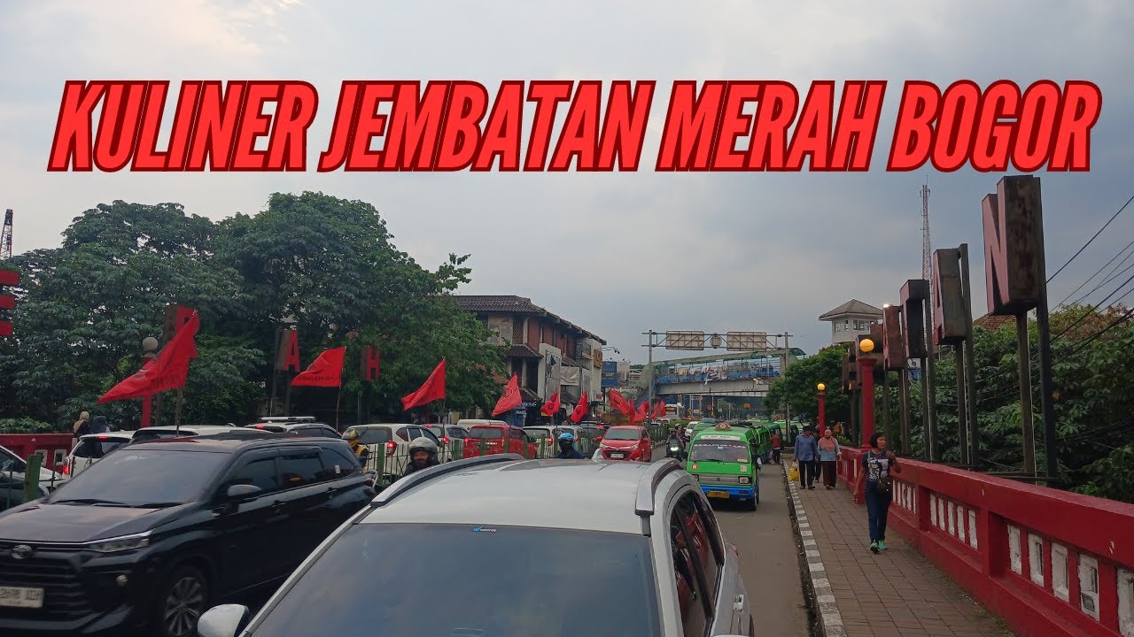 kuliner jembatan merah bogor .kuliner bogor,, street food bogor, doclang, cakwe, asinan, khas bogor