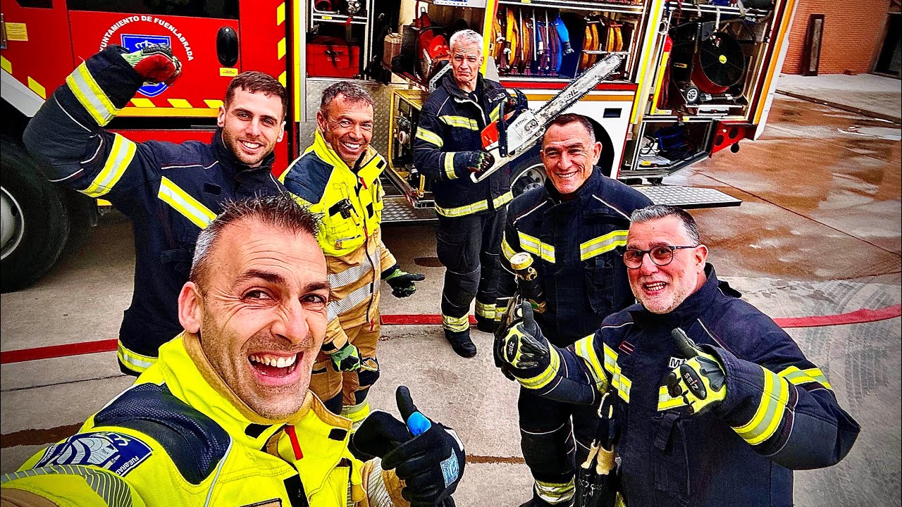 Las caras de bomberos Fuenlabrada: el último vídeo.