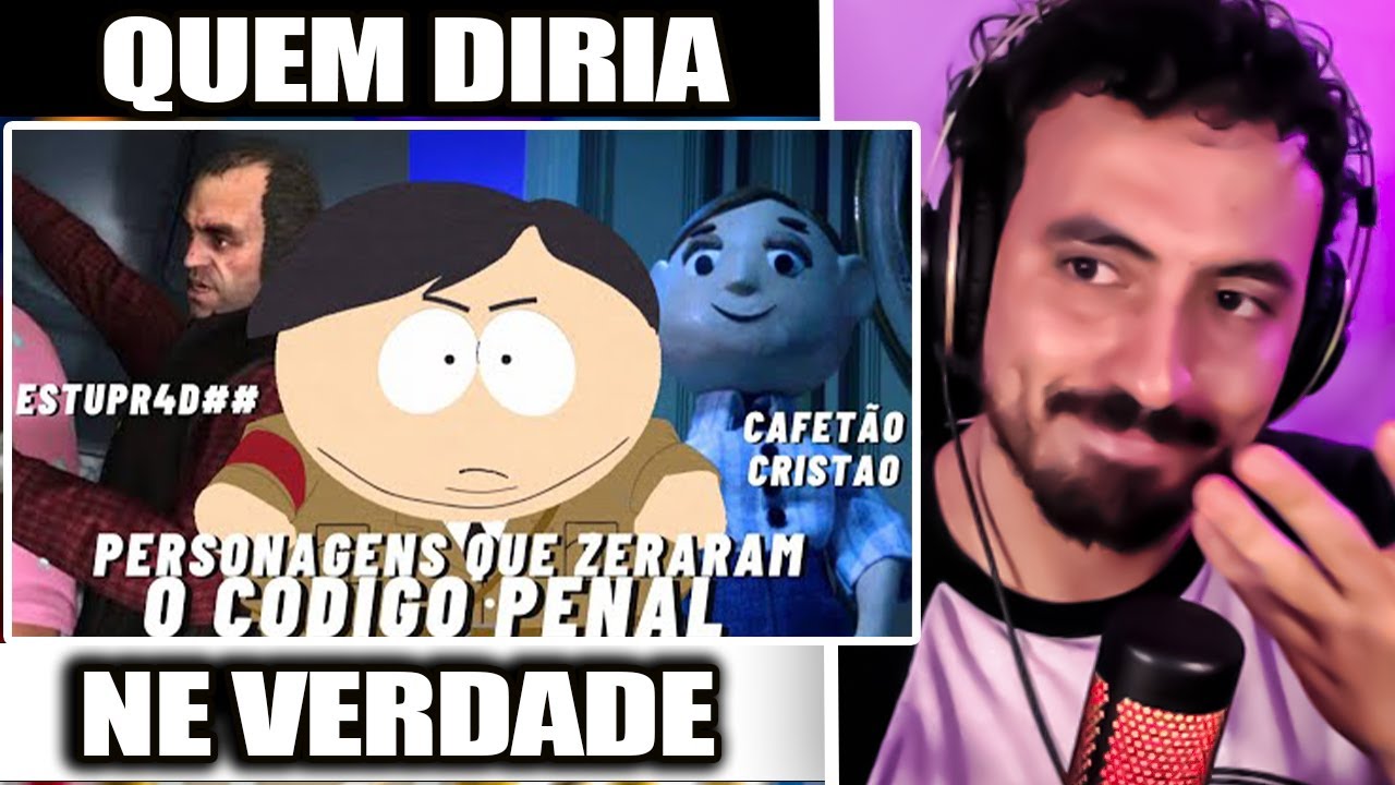 Eu listei os personagens problemáticos que zeraram o código penal | Leozin React