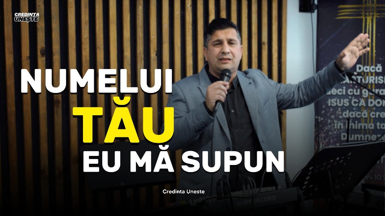 Numelui Tau eu ma supun - Emilio