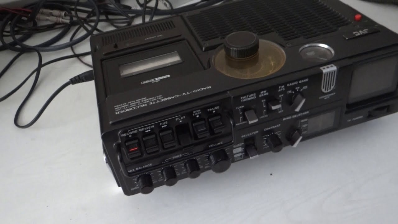 RADIO TV CASSETTE JVC 3060EU JAPAN 1977