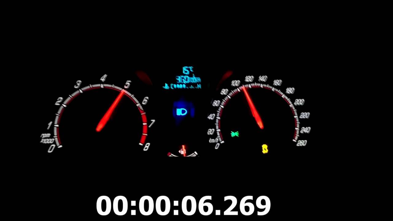 Ford Fiesta ST 1.6 Turbo Acceleration 0-100 Stock