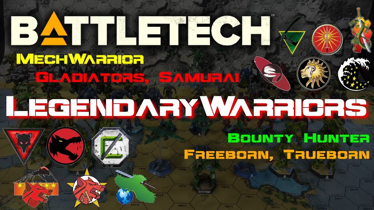 BATTLETECH Legendary Warriors -Miniatures show